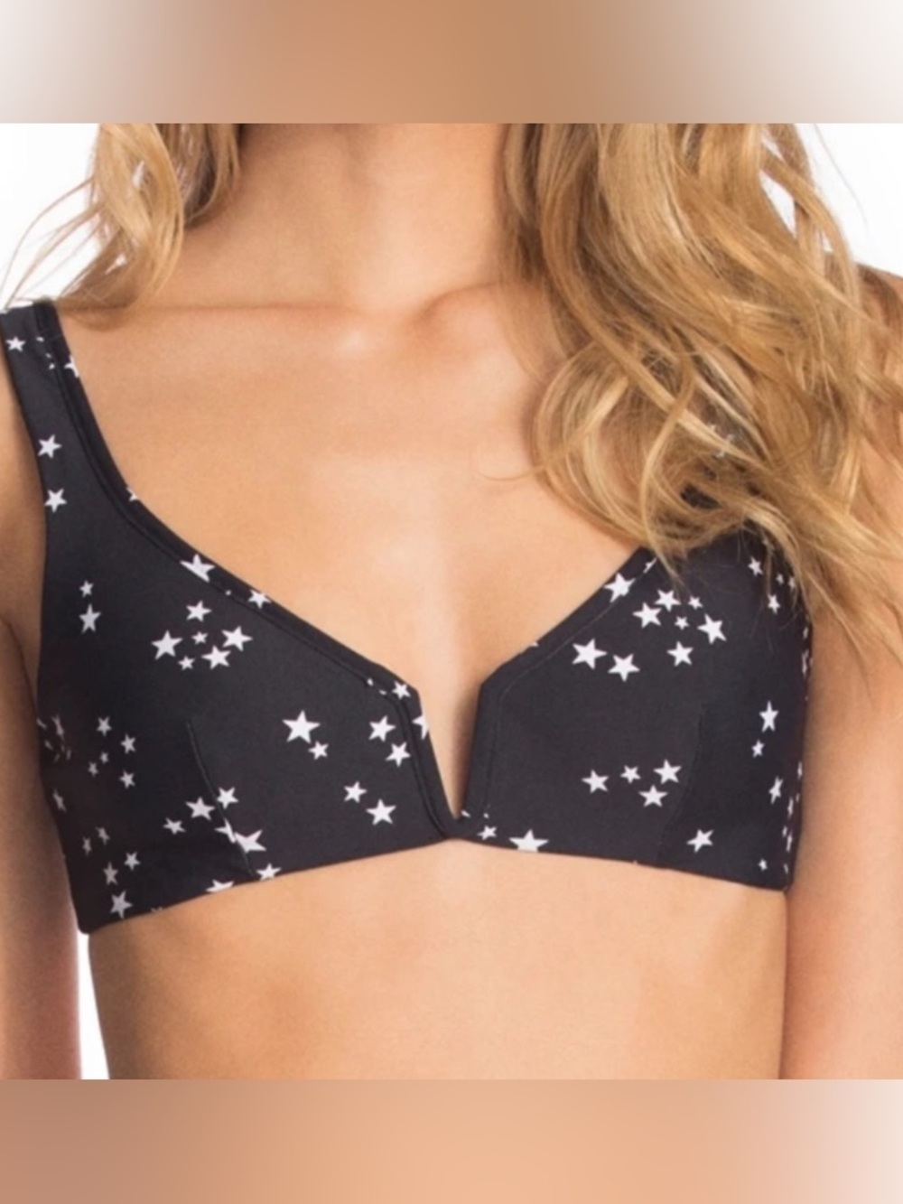 Maaji reversible multicolor bikini top size L